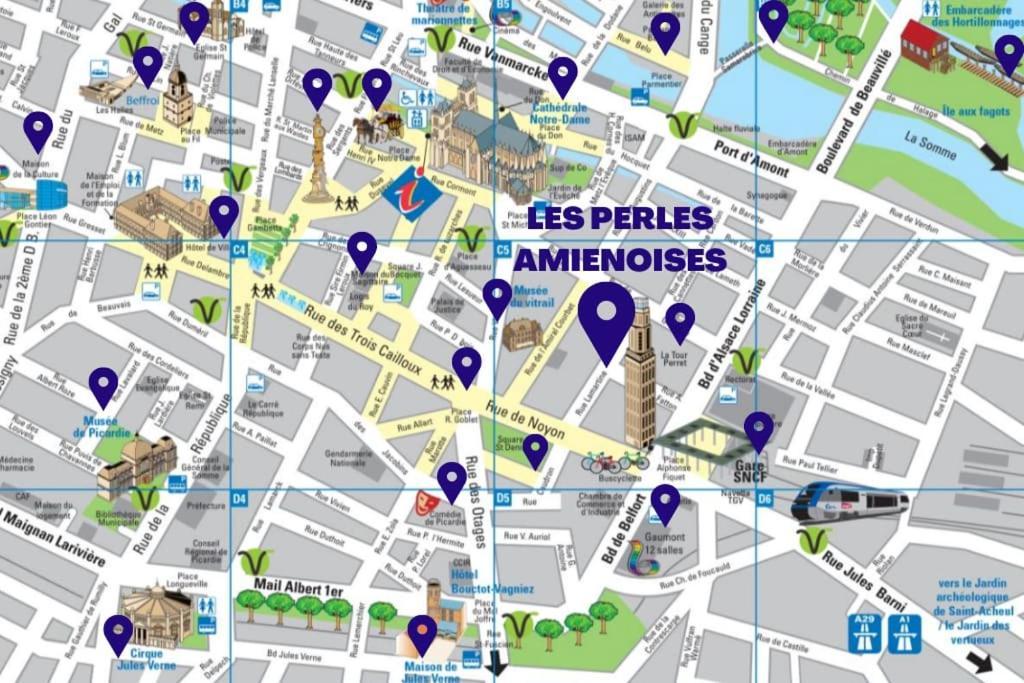 Les Perles Amienoises Gold Pearl Hyper Centre Διαμέρισμα Αμιάν Εξωτερικό φωτογραφία